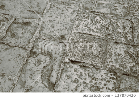Stone Texture or Background in monochrome. Stone Texture or Background in monochrome. 137870420