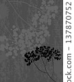 Greeting Card Grey Background Vector File 137870752