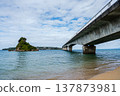 Koryu Bridge and the Blue Sea 137873981