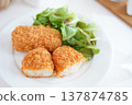 Cream croquette 137874785