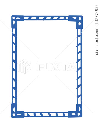 Frame Decorative Border Geometric Frame Decorative Border Geometric 137874935