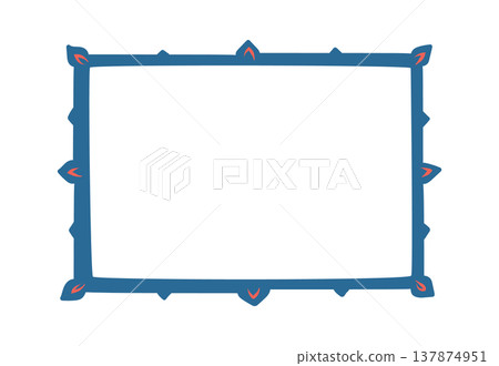 Frame Decorative Border Hand Drawn Frame Decorative Border Hand Drawn 137874951
