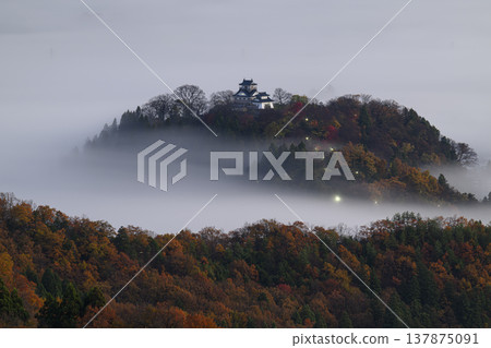 Castle in the sky Echizen Ono Castle Castle in the sky Echizen Ono Castle 137875091