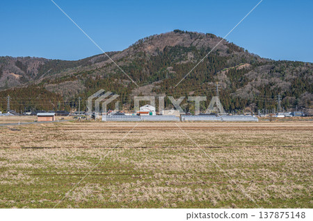 Rural scenery of Nishiasaimachi, Lake Biwa, Nagahama City, Shiga Prefecture Rural scenery of Nishiasaimachi, Lake Biwa, Nagahama City, Shiga Prefecture 137875148