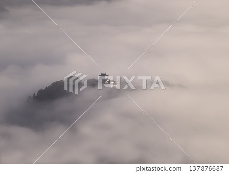 Castle in the sky Echizen Ono Castle Castle in the sky Echizen Ono Castle 137876687