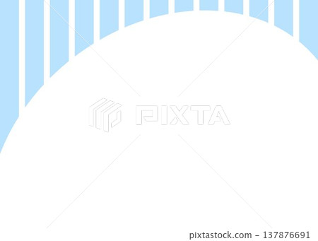 Simple background material with copy space - Stripe - Blue Simple background material with copy space - Stripe - Blue 137876691