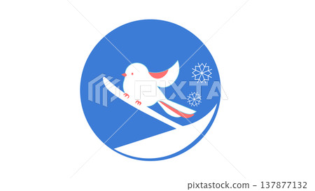 圓長尾山雀圖標 137877132