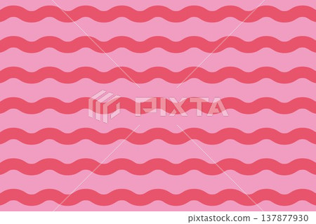 Wavy border background, pink Wavy border background, pink 137877930