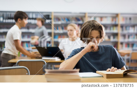 Fifteen-year-old schoolboy writes an synopsis 137878735