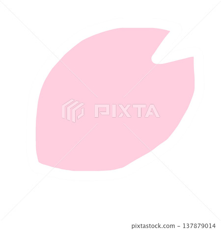 Simple cherry blossom illustration Simple cherry blossom illustration 137879014