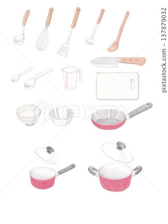各種廚房用具套裝 137879032