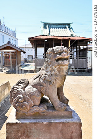 A walk around Iwatsuki: Iwatsuki Akiba Shrine - Komainu (guardian lion-dogs) A walk around Iwatsuki: Iwatsuki Akiba Shrine - Komainu (guardian lion-dogs) 137879162