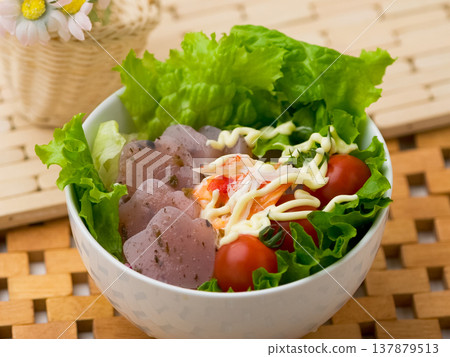 Konjak salad Konjak salad 137879513