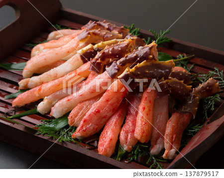 King crab portions King crab portions 137879517