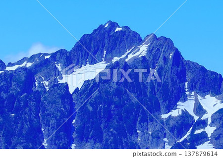 Mount Tsurugi from Mount Goryu Mount Tsurugi from Mount Goryu 137879614