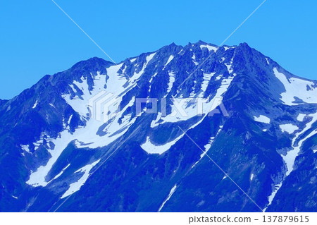 Mount Tateyama from Mount Goryu Mount Tateyama from Mount Goryu 137879615