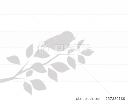 背景插圖由一塊木板和一隻棲息在樹枝上的小鳥的輪廓組成。 背景插圖由一塊木板和一隻棲息在樹枝上的小鳥的輪廓組成。 137880188