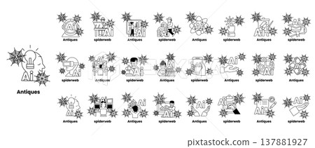Snowy trees frame a cozy cabin with warm lights Snowy trees frame a cozy cabin with warm lights 137881927