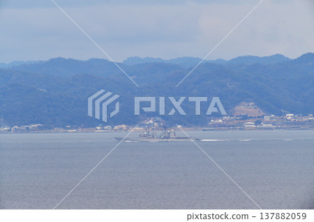 Japan Maritime Self-Defense Force, Uraga Channel, Amagiri, DD-154, Destroyer 137882059