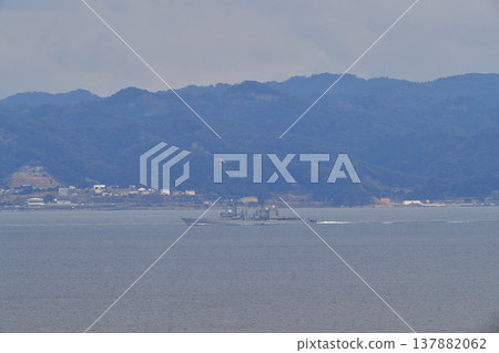 Japan Maritime Self-Defense Force, Uraga Channel, Amagiri, DD-154, Destroyer 137882062