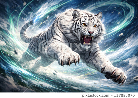 White tiger 137883070