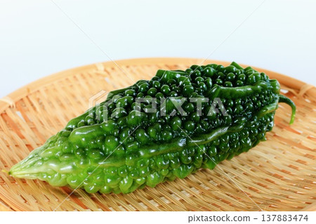 Summer vegetables: bitter melon (goya) Summer vegetables: bitter melon (goya) 137883474
