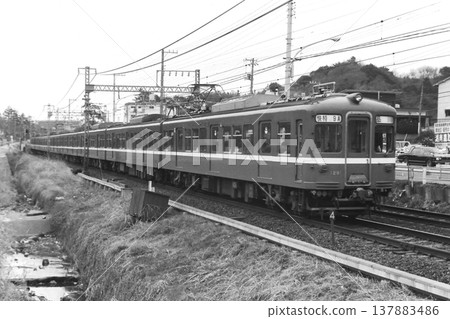 京急鐵道，原1000系，1291-1298次，特急列車1509A，八坂-金澤文庫，1982年3月14日 137883486