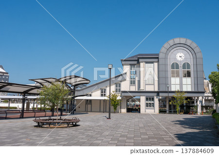 Station front scenery - Tatebayashi Station 137884609