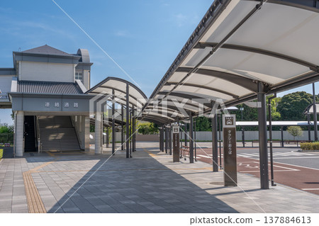 Station front scenery - Tatebayashi Station 137884613