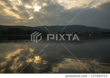 Han River bike path Han River bike path 137884724