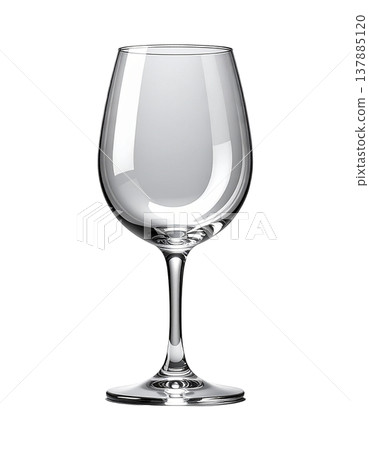 An empty wine glass An empty wine glass 137885120