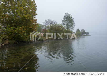 Han River bike path Han River bike path 137885341