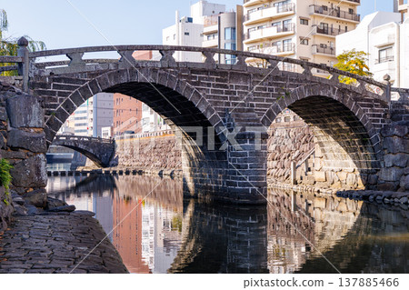 長崎市 - 長崎熱門旅遊景點,眼鏡橋 長崎市 - 長崎熱門旅遊景點,眼鏡橋 137885466