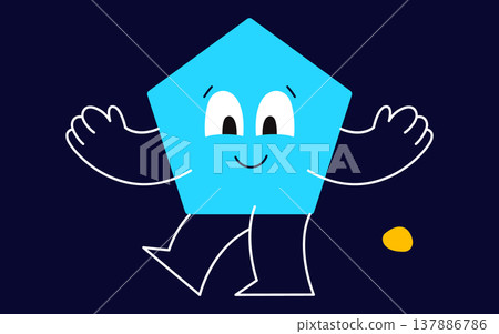 Cute blob element. 137886786