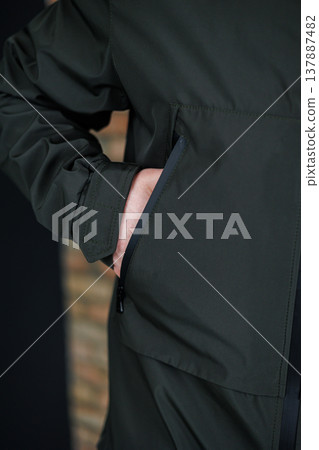 Men's casual jacket with pockets for men. Men's windbreaker jacket Men's casual jacket with pockets for men. Men's windbreaker jacket 137887482