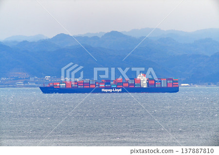 赫伯羅特、浦賀海峽、法蘭克福快線、貨櫃船 137887810