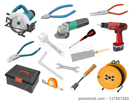 工具插圖集 137887888