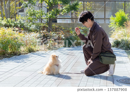 訓犬師，專門訓練狗狗 137887908