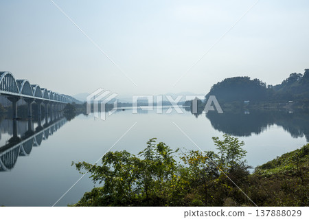 Han River bike path Han River bike path 137888029
