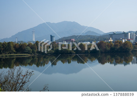Han River bike path Han River bike path 137888039
