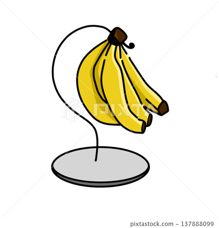 如何懸掛保存香蕉（延長保存期限的技巧） 137888099