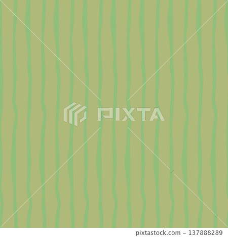 Minimalist Green Vertical Wavy Stripe Pattern Minimalist Green Vertical Wavy Stripe Pattern 137888289