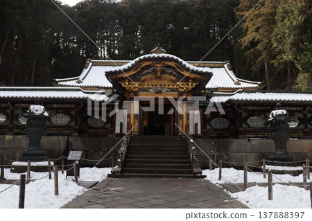 Tokugawa Iemitsu's Mausoleum, the Third Shogun, and Daijuin Temple, Nikko Rinnoji Temple Tokugawa Iemitsu's Mausoleum, the Third Shogun, and Daijuin Temple, Nikko Rinnoji Temple 137888397