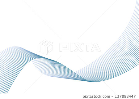Simple background line curve, navy blue. Simple background line curve, navy blue. 137888447