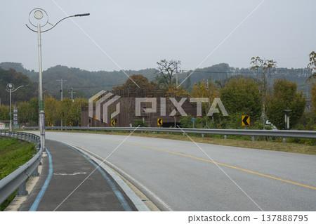 Han River bike path Han River bike path 137888795