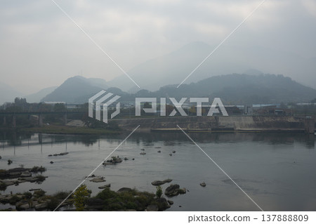 Han River bike path Han River bike path 137888809