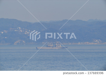 Japan Maritime Self-Defense Force, Uraga Channel, Uraga, MST-463, Minesweeper Tender 137889396