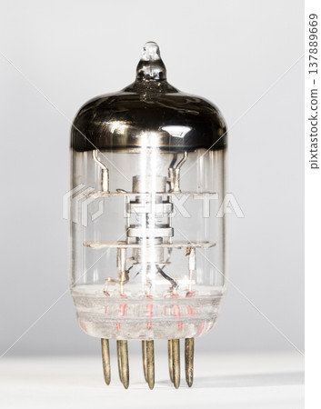 vacuum tube, retro radio lamp vacuum tube, retro radio lamp 137889669