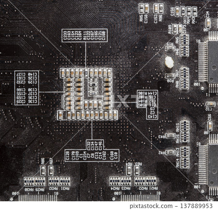 chip, high-resolution photo chip, high-resolution photo 137889953