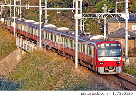 Keikyu Kurihama Line, YRP Nobi - Keikyu Nagasawa, Keikyu 1000 series, 1201 formation Keikyu Kurihama Line, YRP Nobi - Keikyu Nagasawa, Keikyu 1000 series, 1201 formation 137890120